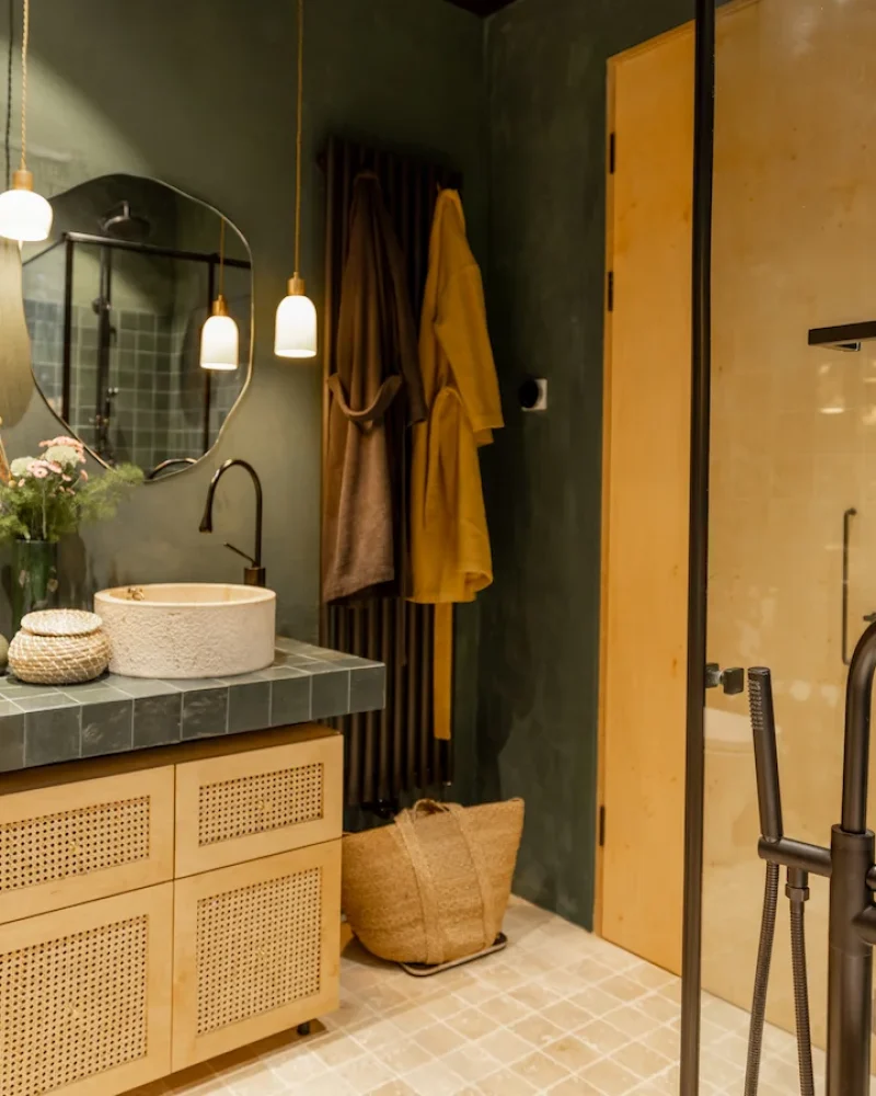 Salle de bains par Maillard Porcher à Saint-Père en Retz